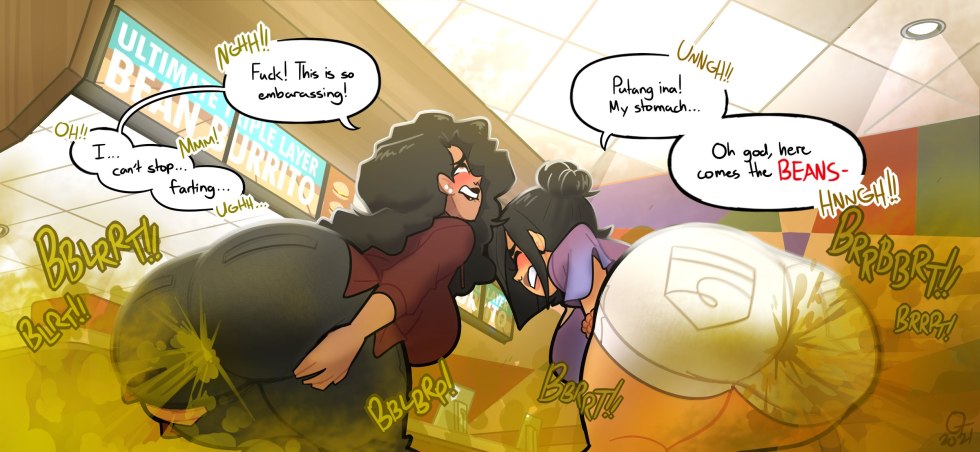 Poop Play with Toy and Fringing and Farting