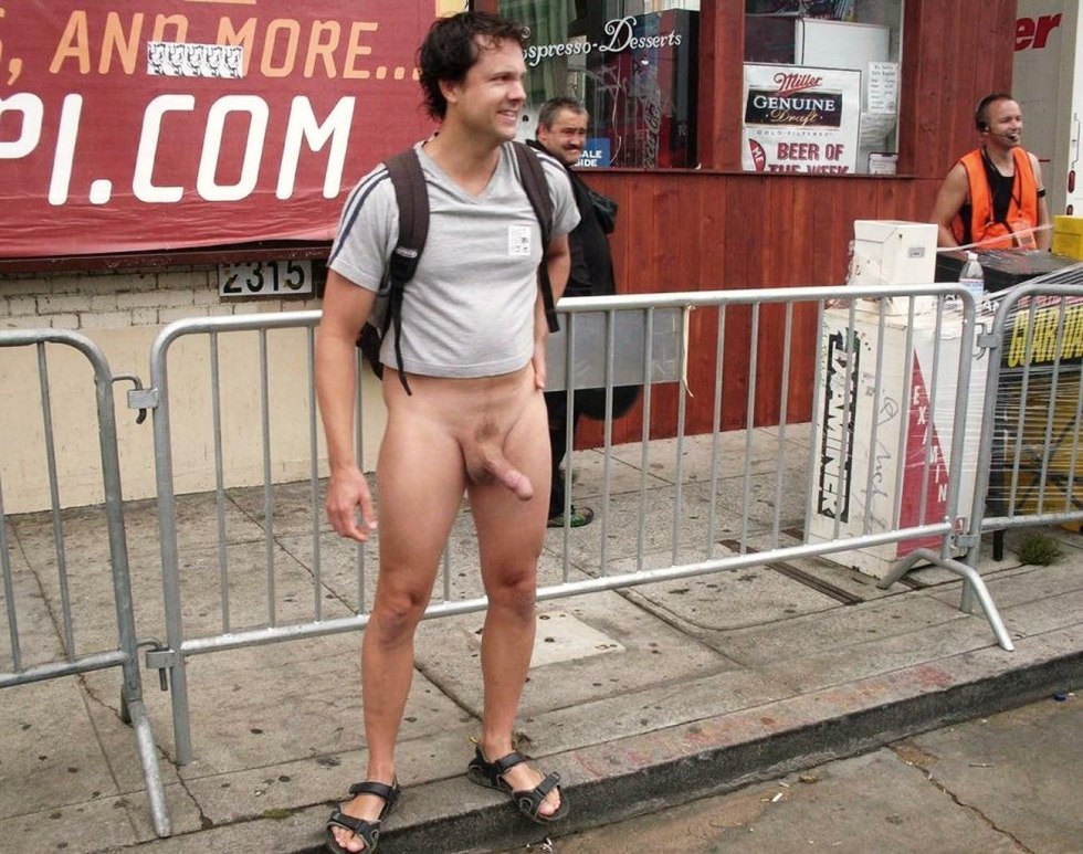 Girls without panties on the street