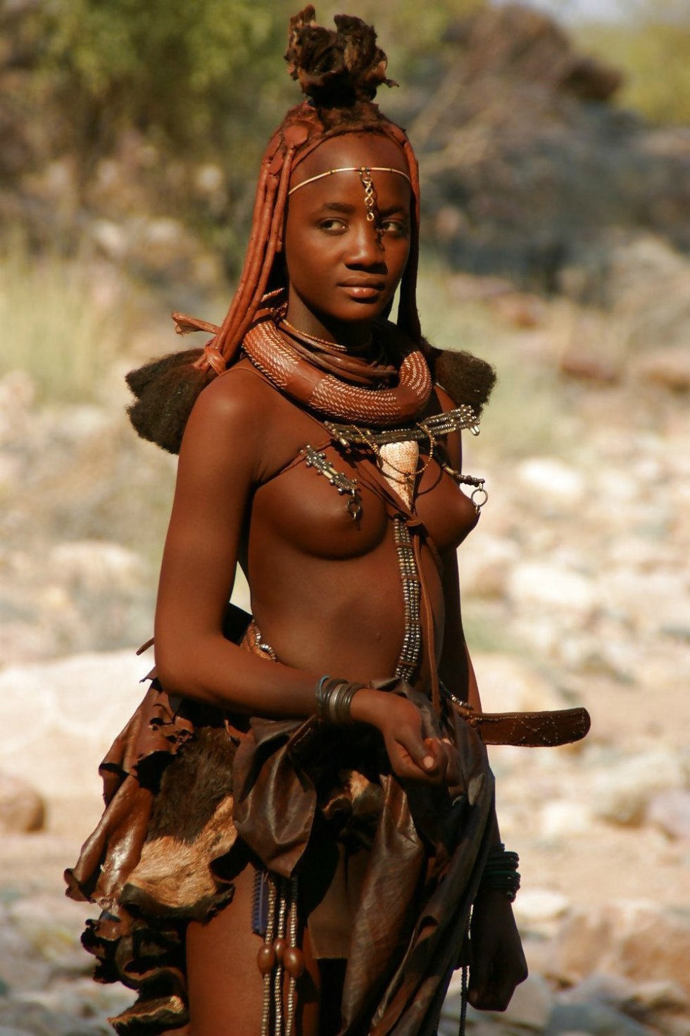 Khimba tribe in Namibia naked women