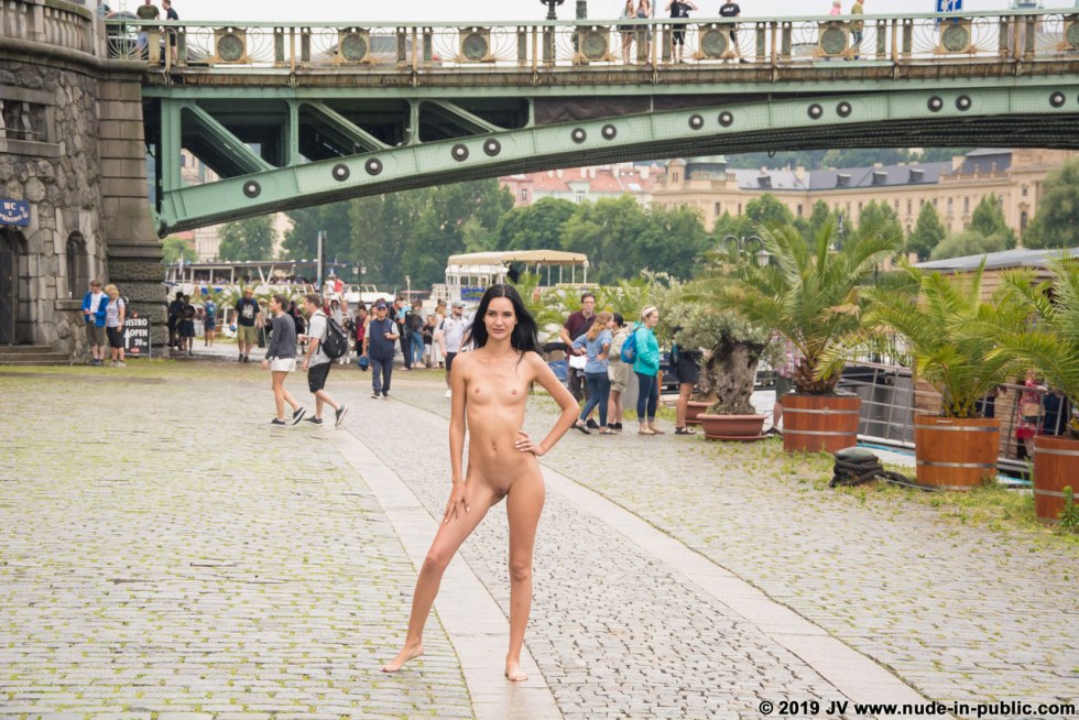 Marina Nechaeva Nude in Public