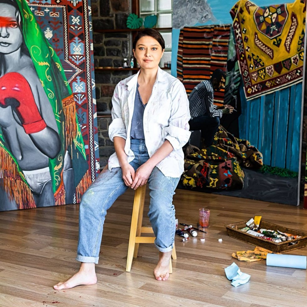 Actress Nurgul Eshilchai