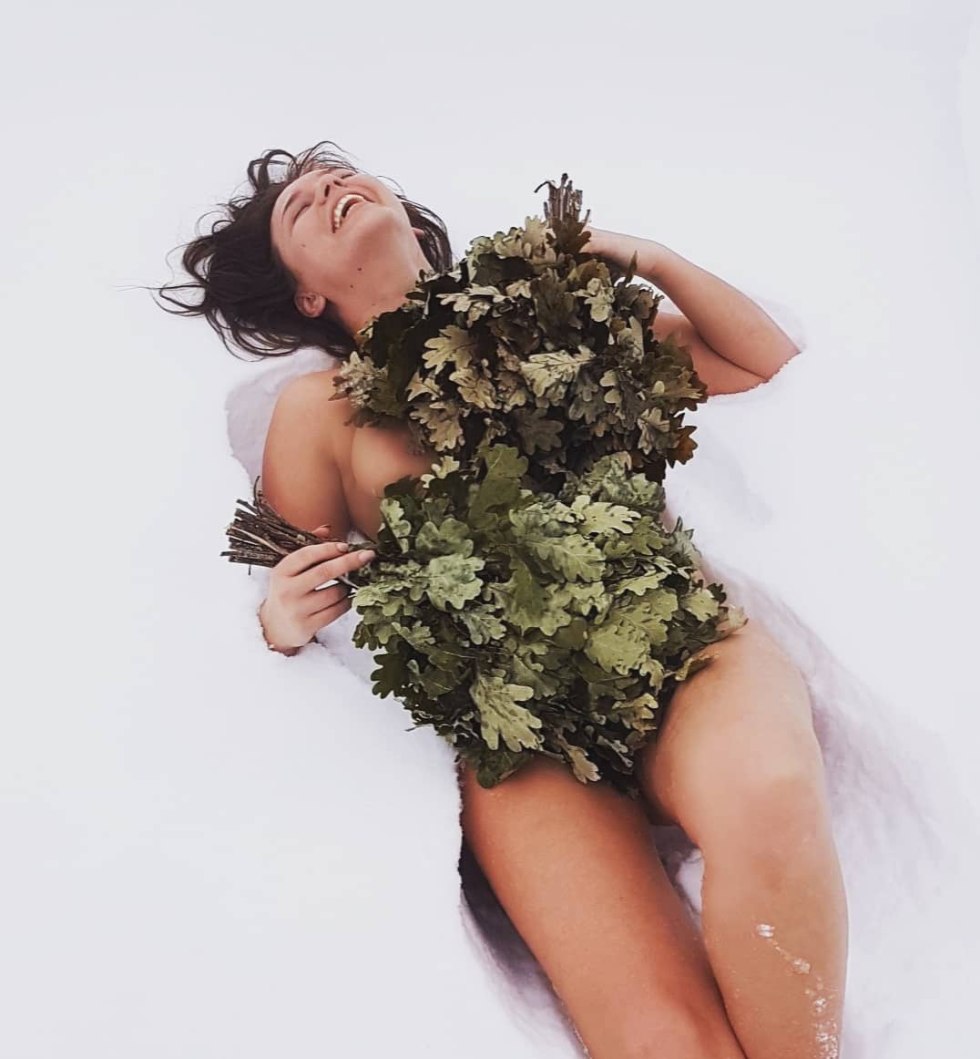 Naked Swedish blondes