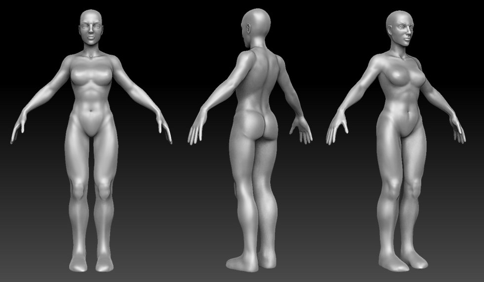 Zbrush figure