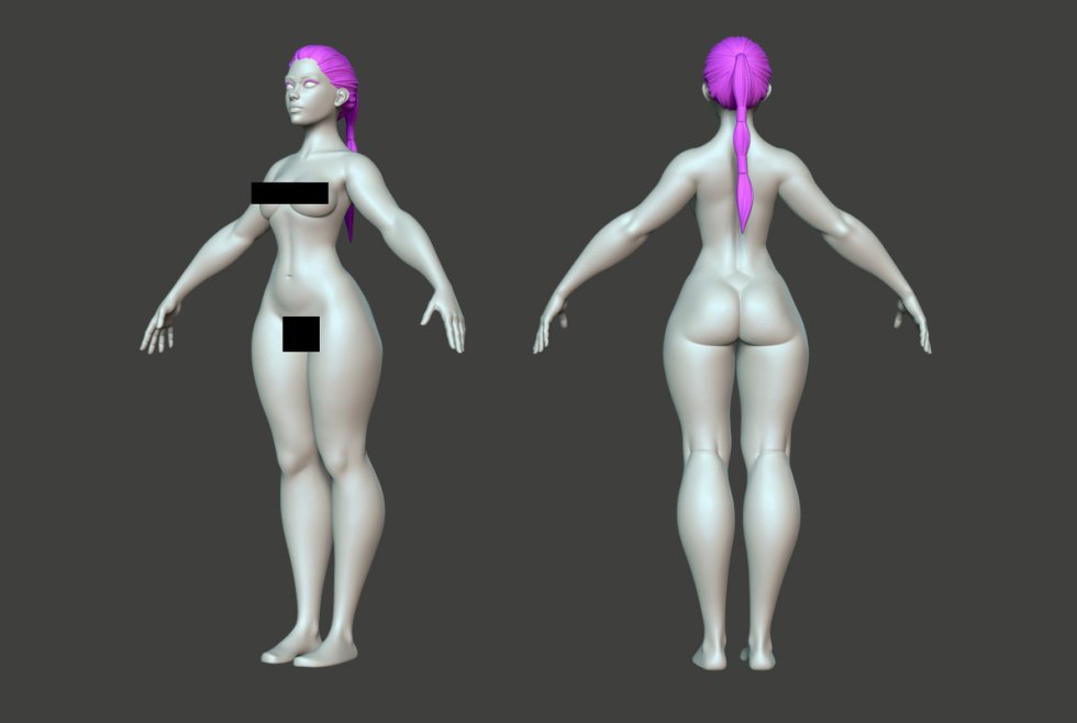 Modeling the female body