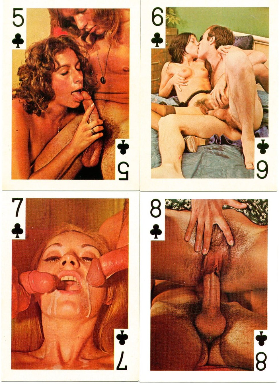 Playing Porn Cards Anal