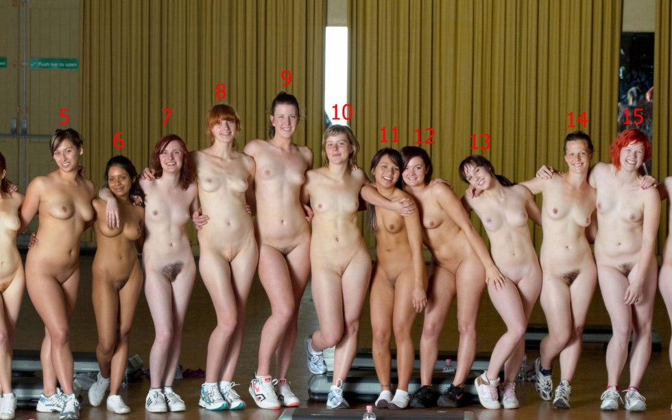 Naked women in physical education