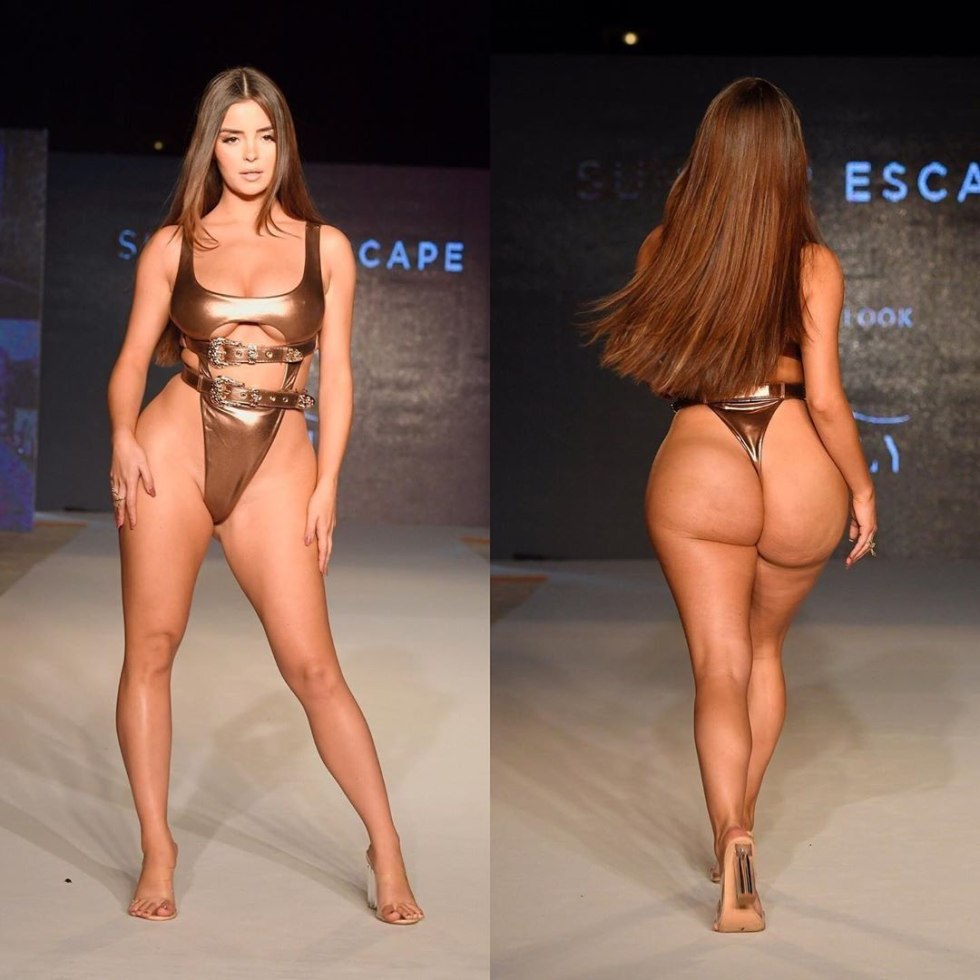 Demi Rose on the show "Oh Polly"