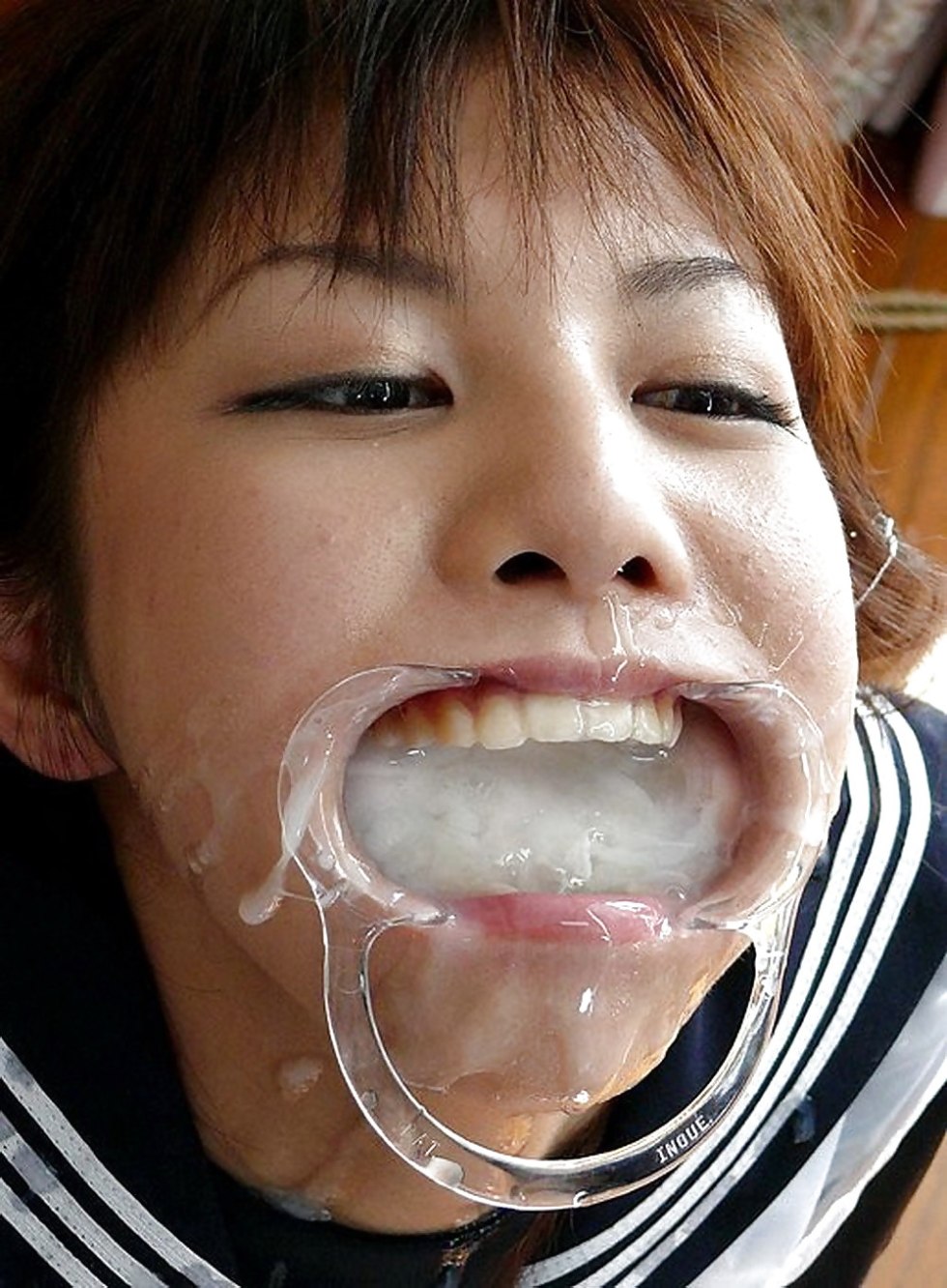Japanese Bukkaka in the mouth