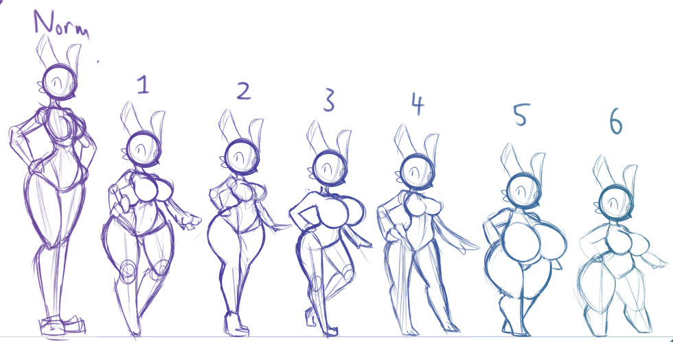 Male and Female Pelvis