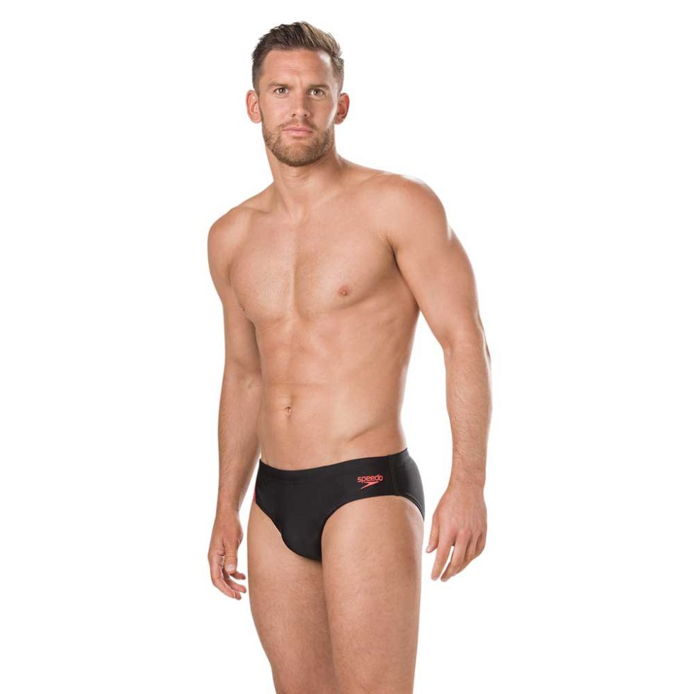 Male swimming trunks Speedo Allover Trunks Black