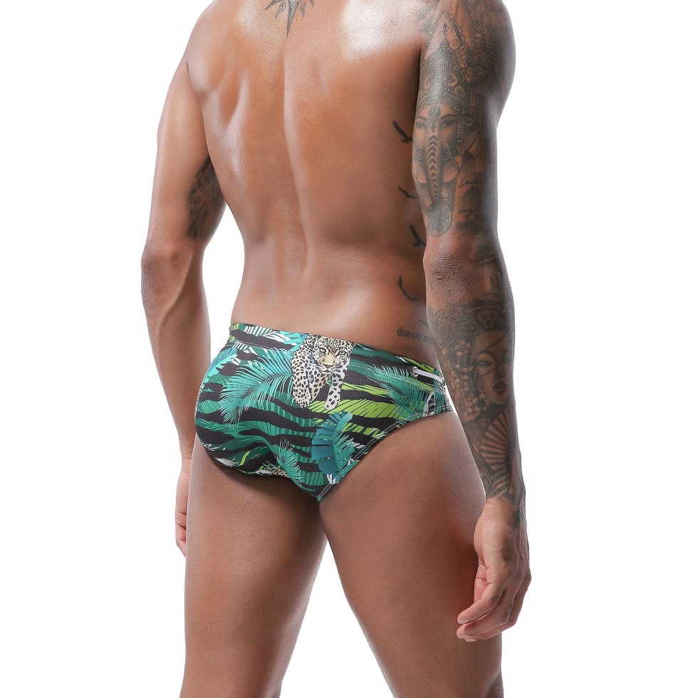 Man in Swimming Adidas