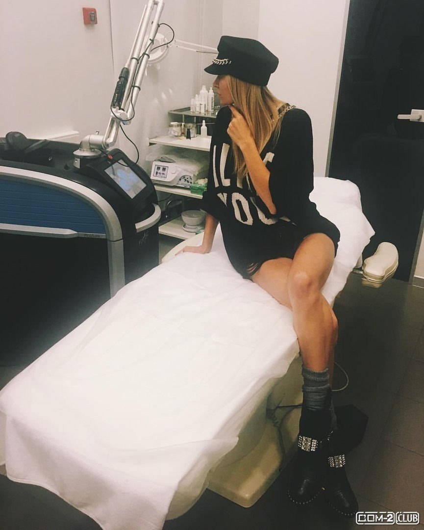 Elina Kamiren in a dress