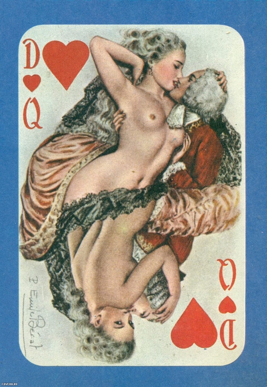 Vintage erotic cards