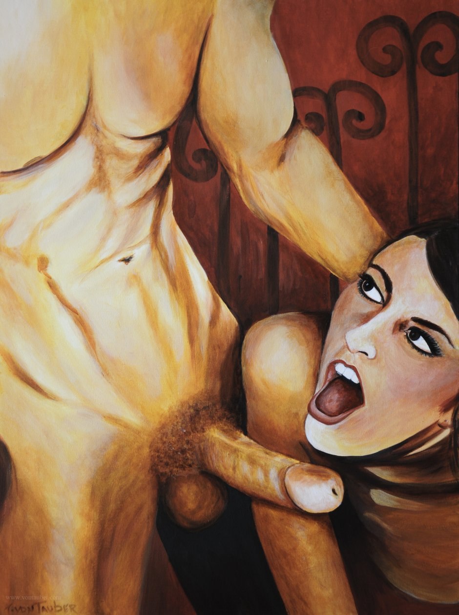 Pornographic art paints