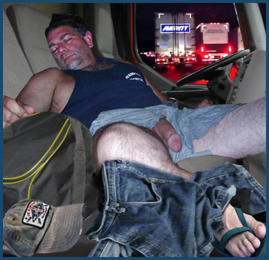 Naked men truckers
