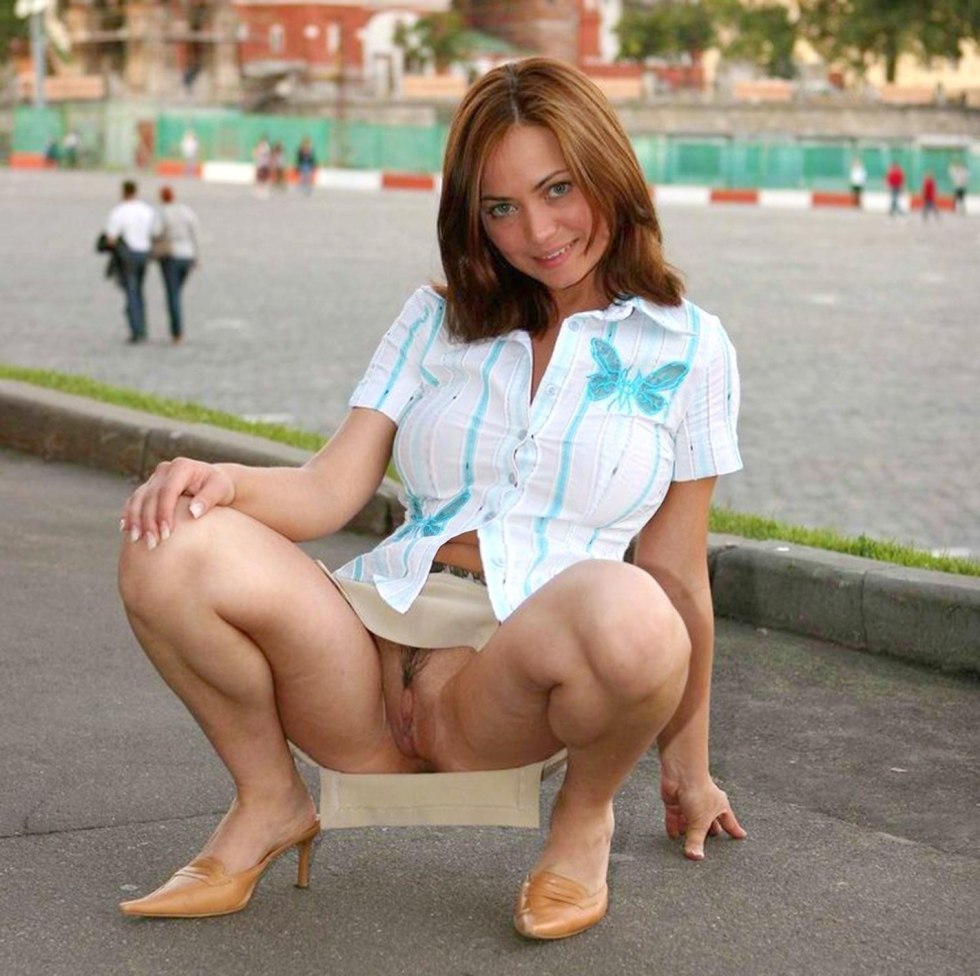 Milf girl in a pussy dress