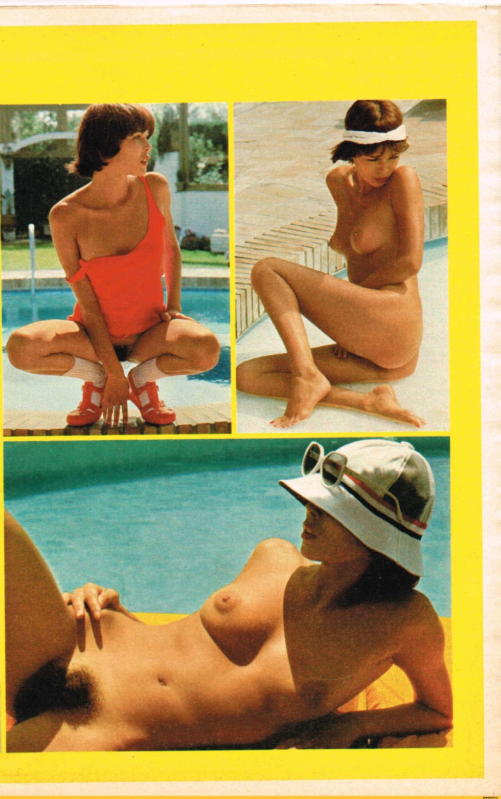 Betty Saint (Betty C) Naked spread her legs