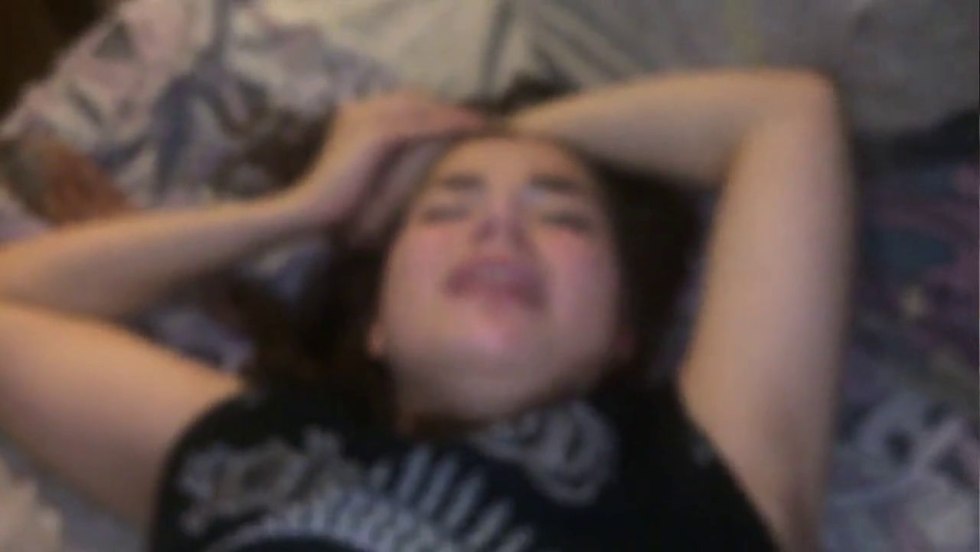 Female masturbation on camera