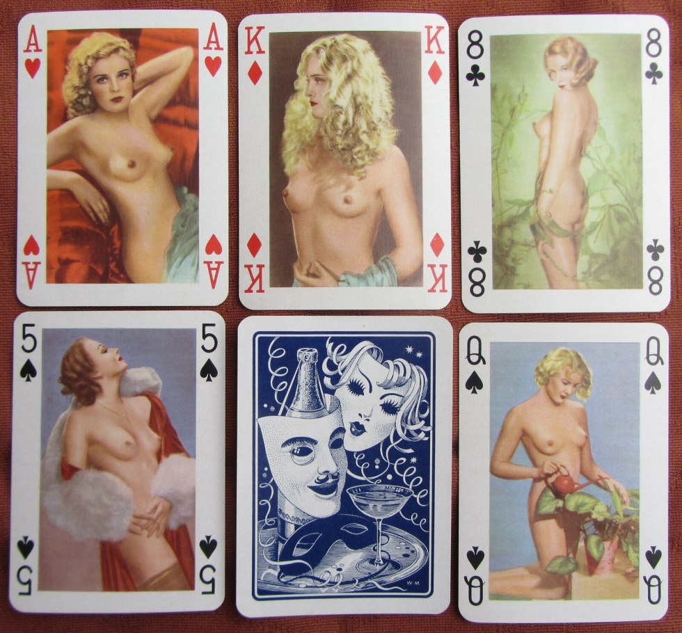 Modern pornographic cards