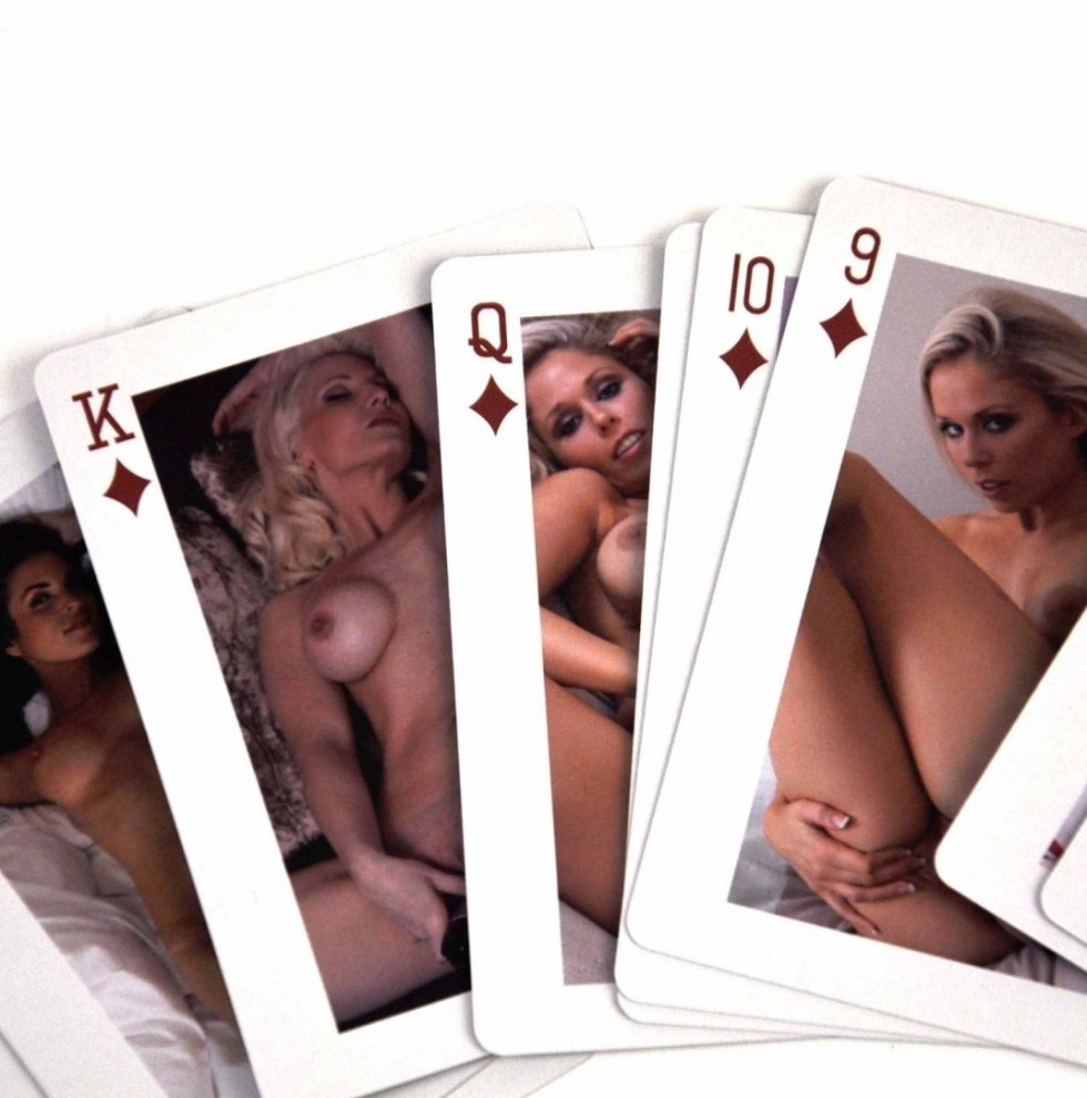 Erotic playing cards