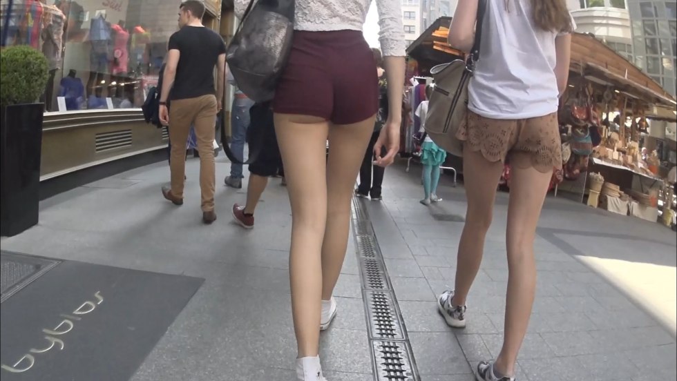 Mini skirts in public transport