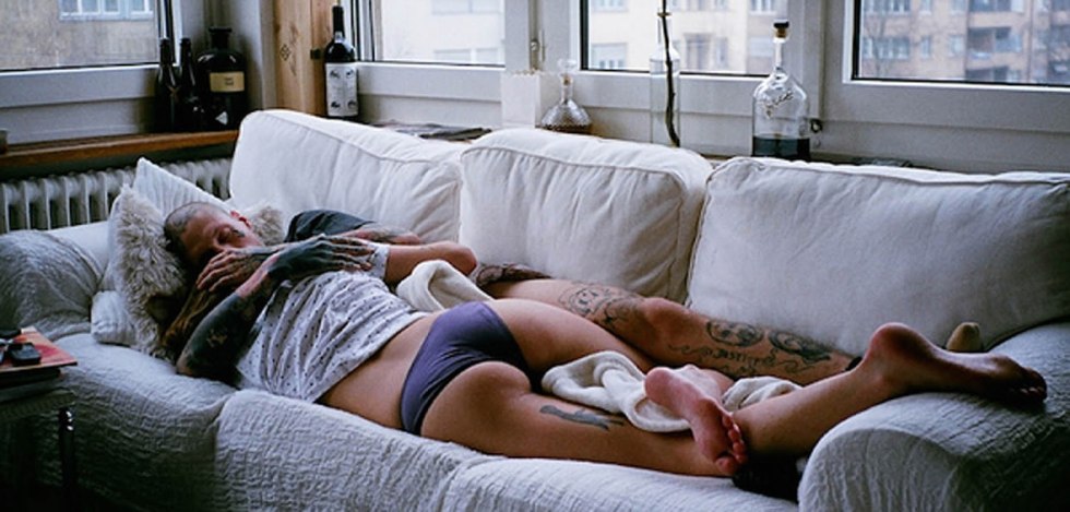 Wives in the apartment are sleeping