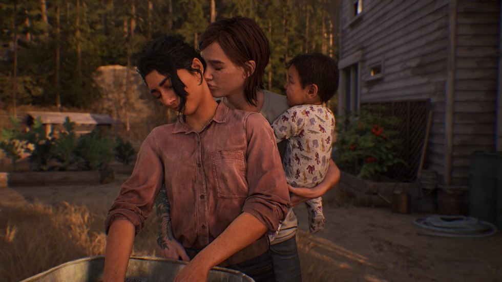 The Last of Us Ellie and Dina