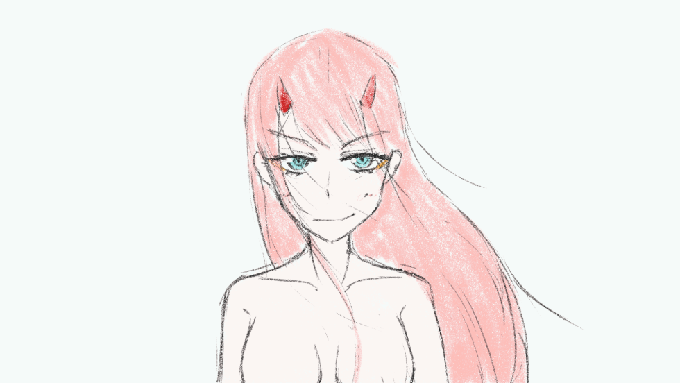 Carnival bathes without a bra