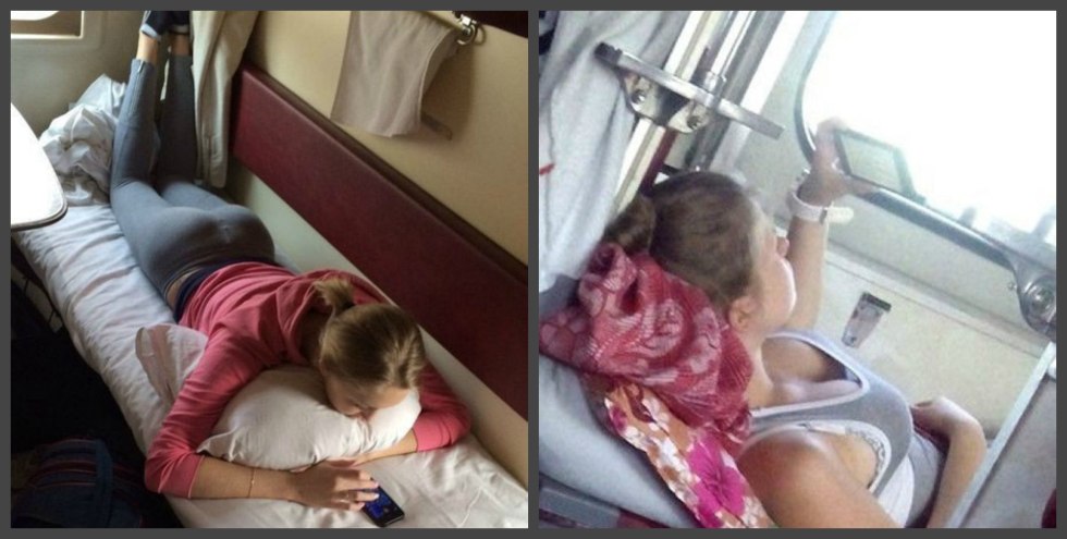 Fuck with the conductor in the carriage