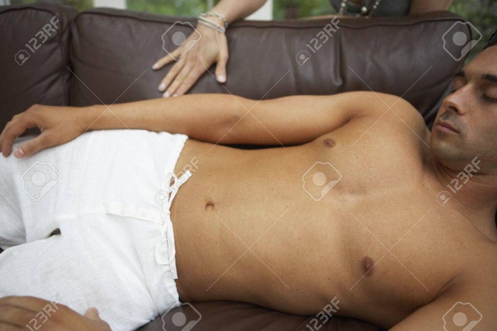 Anime fell on the bed