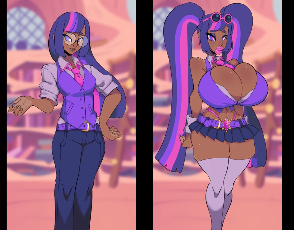 Girls with very large breasts