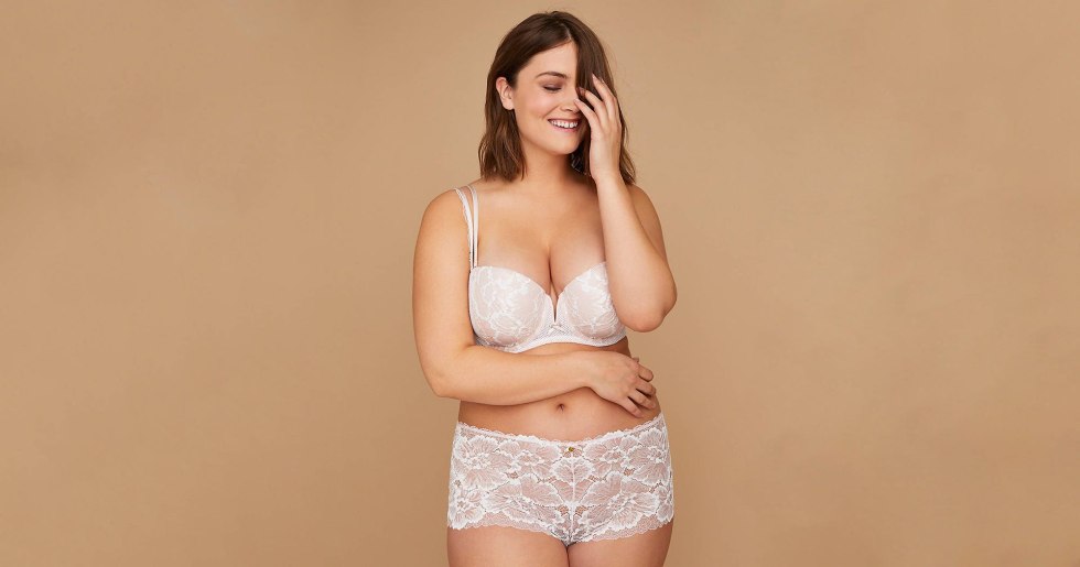 Group of girls in bras