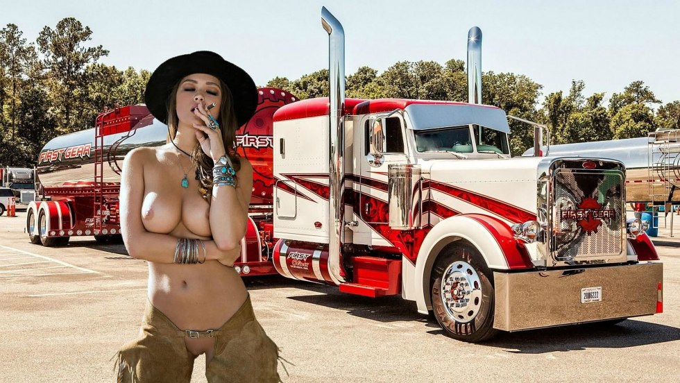 Nude girls and trucks