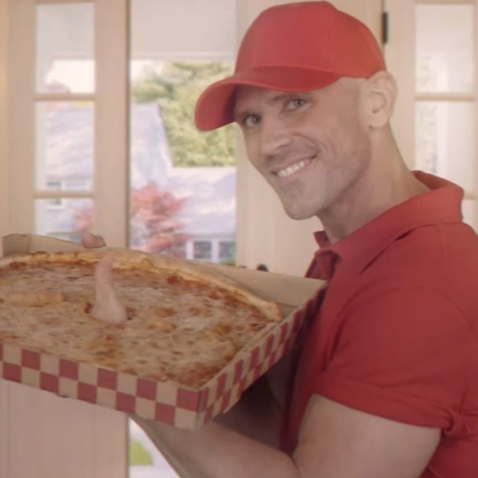 Johnny syntes pizza