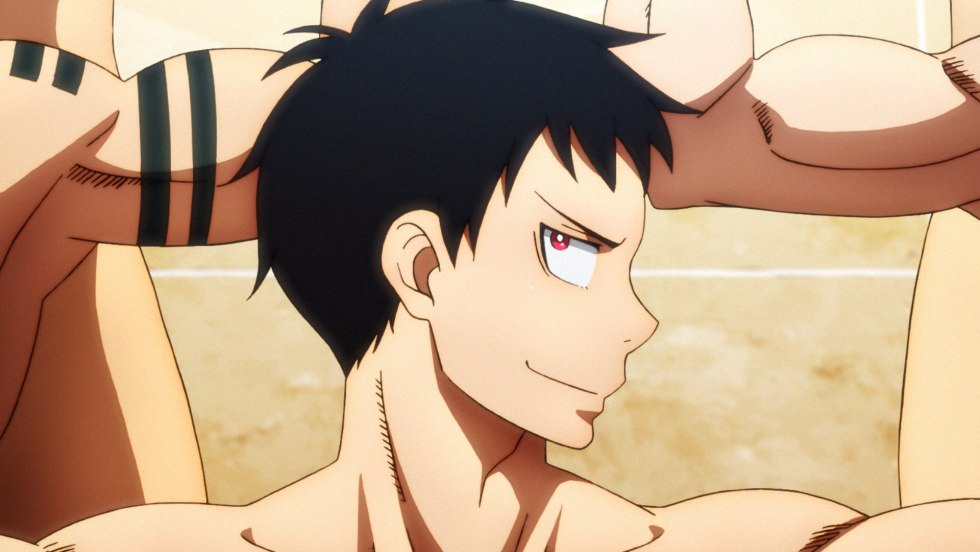 Muscular man in shape