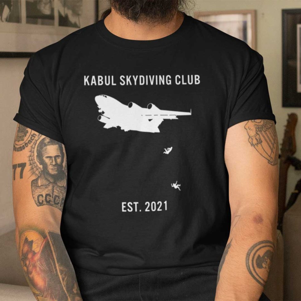 Kabul Skydiving Club T -shirt