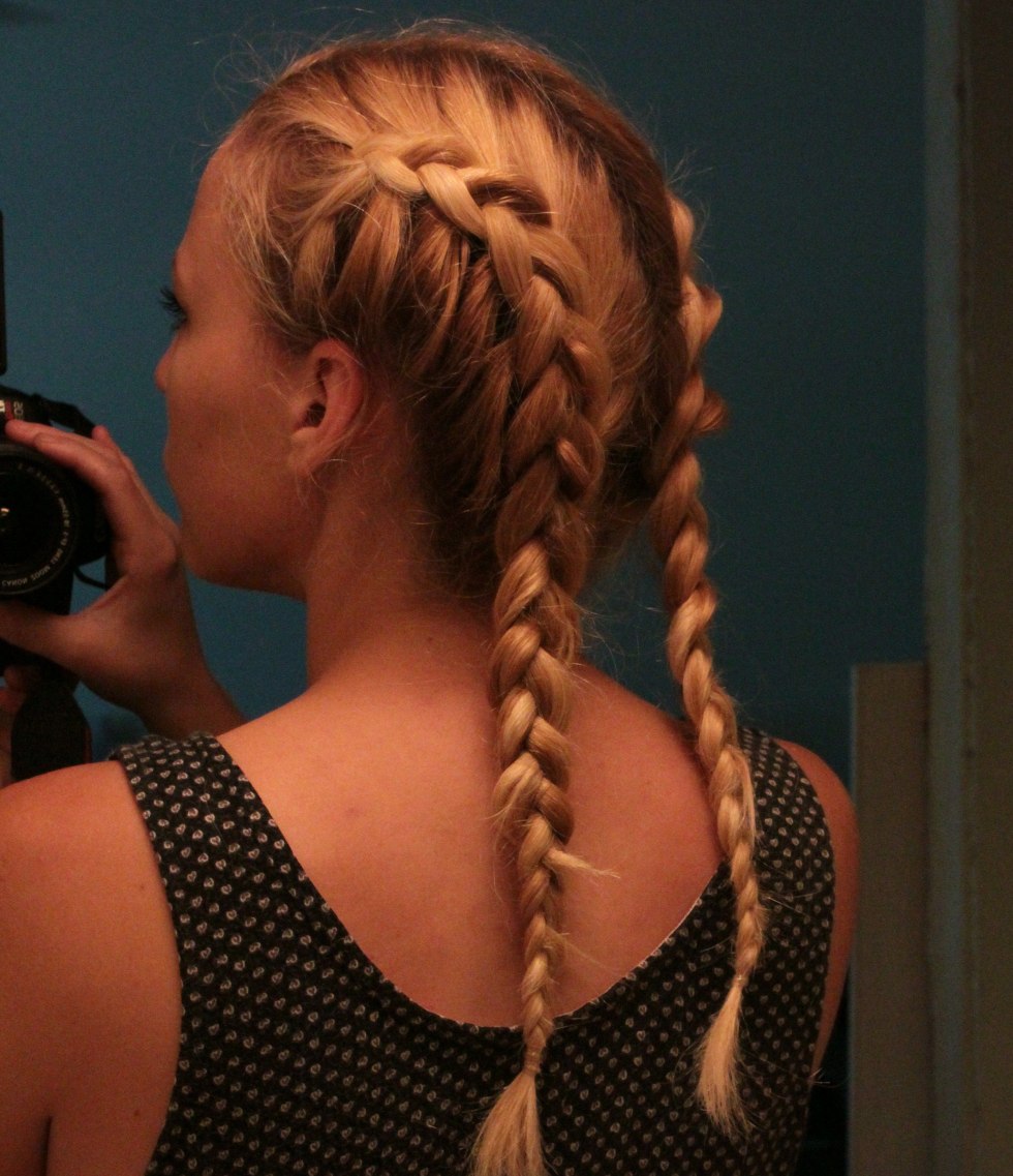 Naked girls with pigtails