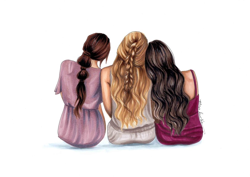 Girlfriends drawn