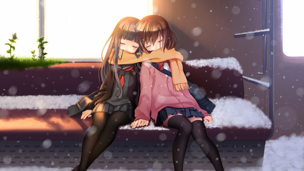 Anime two girls
