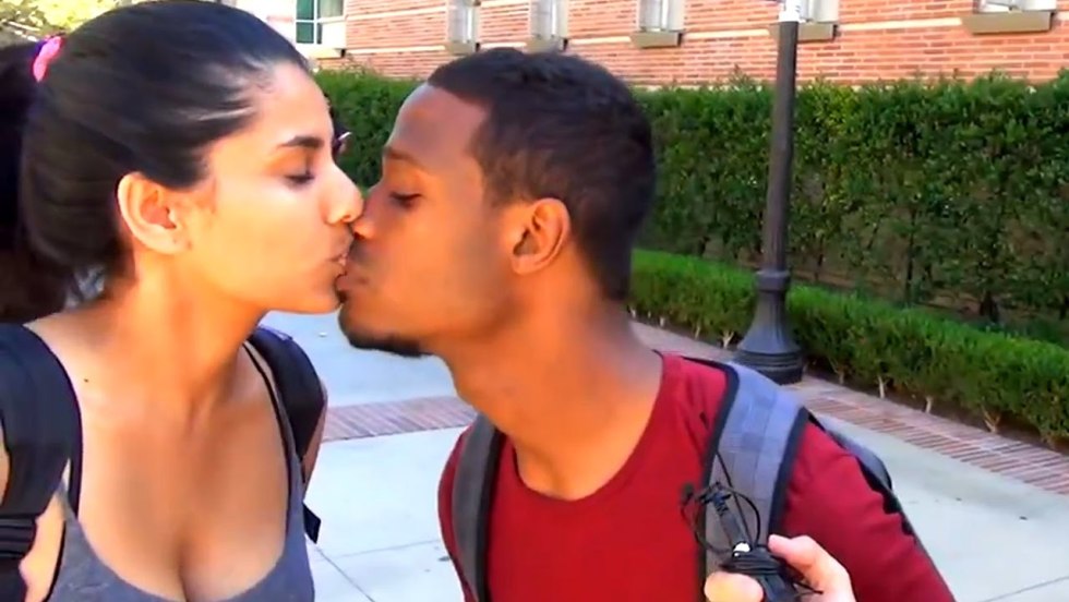 Lesbian Brazil kisses