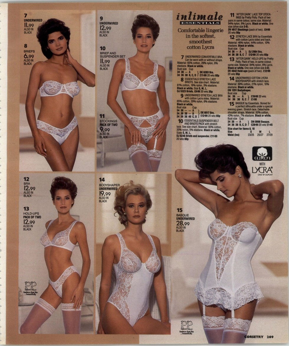 Magazines of underwear