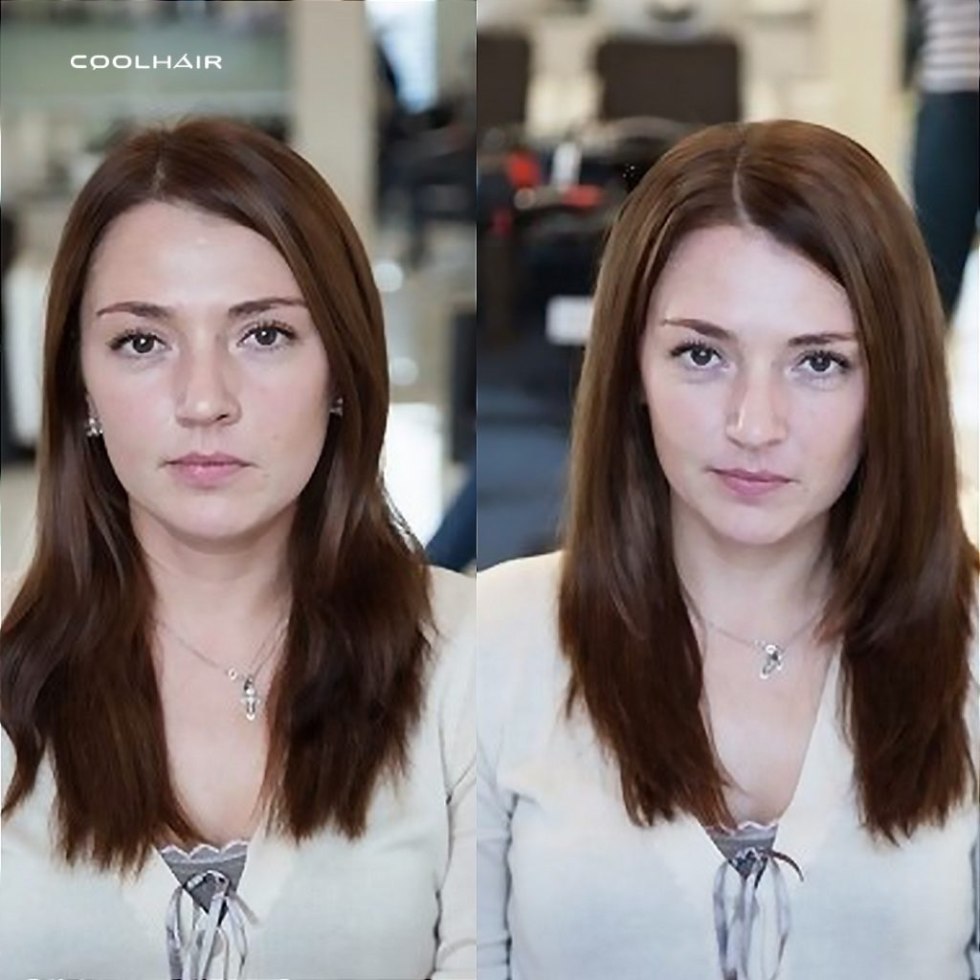 The basal volume of hair