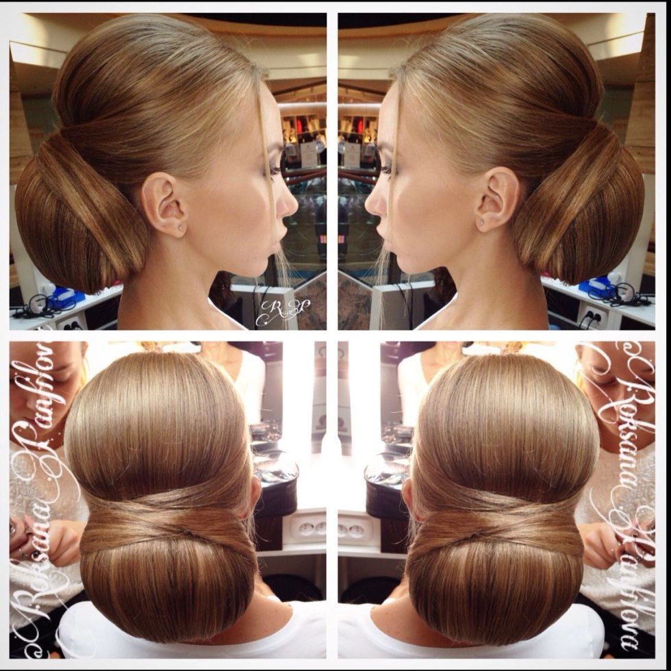 Smooth hairstyles for medium hair