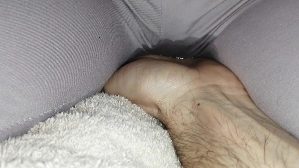 Girl and pillow masturbation