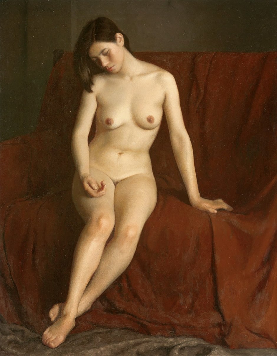 Photo portrait of naked nature