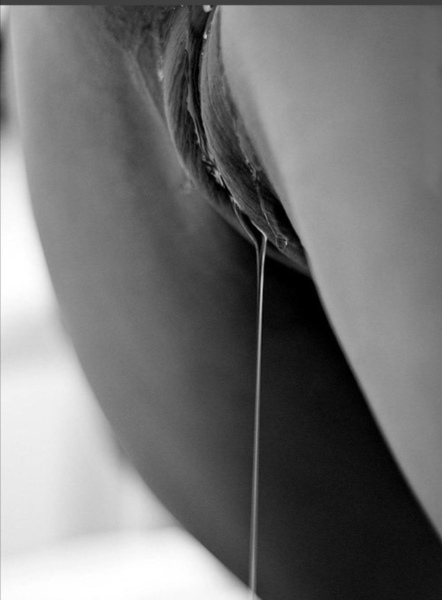 Pussy flows from excitement