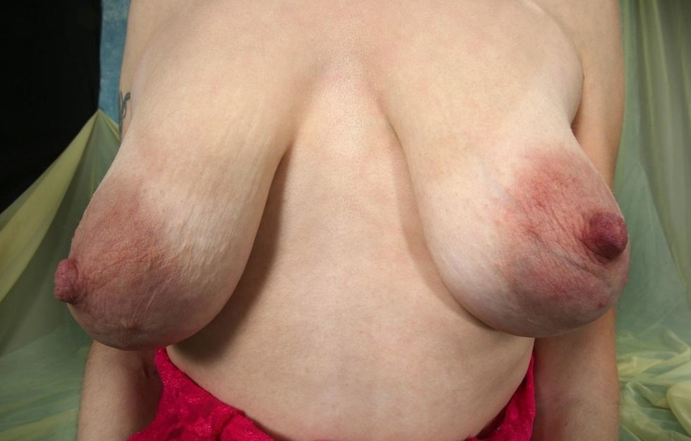 Big sagging chest
