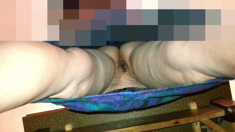 Mature hairy hidden camera