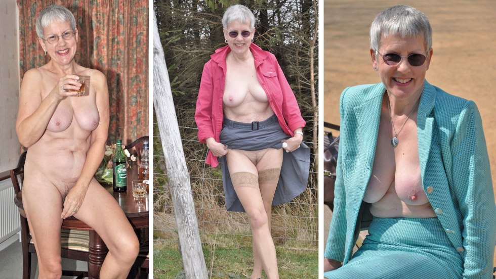 Old women dressed and undressed