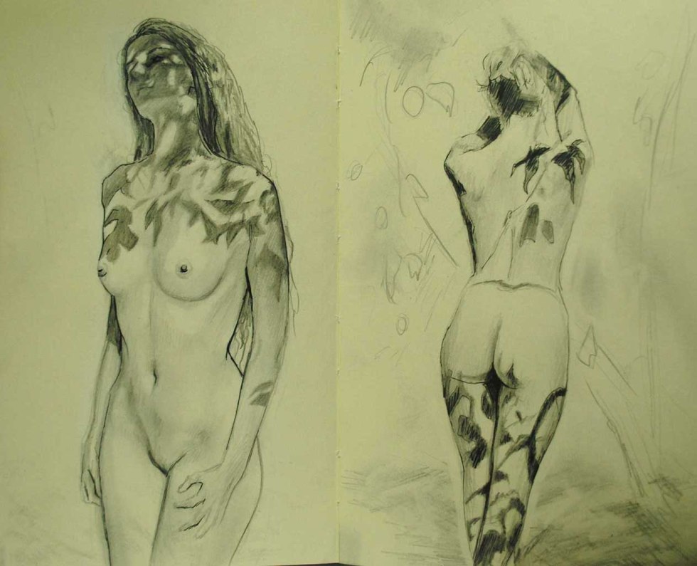 The trend of nudity is drawing